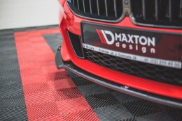 Cup Spoilerlippe Front Ansatz V.2 passend für BMW 8 Coupe G15 / 8 Gran Coupe M Paket G16 schwarz Hochglanz