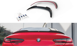 Heck Spoiler Aufsatz Abrisskante für BMW 8 Coupe M-Paket G15 schwarz Hochglanz