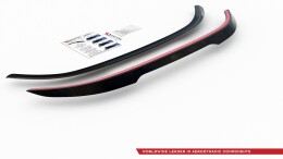 Heck Spoiler Aufsatz Abrisskante passend für BMW 8 Coupe M-Paket G15 schwarz Hochglanz