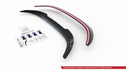 Heck Spoiler Aufsatz Abrisskante passend für BMW 8 Coupe M-Paket G15 schwarz Hochglanz