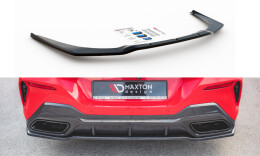 Mittlerer Cup Diffusor Heck Ansatz passend für BMW 8 Coupe M-Paket G15 schwarz Hochglanz