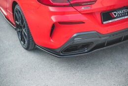 Mittlerer Cup Diffusor Heck Ansatz DTM Look passend für BMW M850i G15 Carbon Look