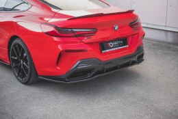 Street+ Mittlerer Diffusor Heck Ansatz RACE passend für BMW M850i G15 Carbon Look