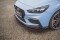 Cup Spoilerlippe Front Ansatz V.4 für Hyundai I30 N Mk3 Hatchback/ Fastback schwarz Hochglanz