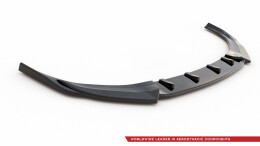 Cup Spoilerlippe Front Ansatz V.5 passend für Hyundai I30 N Mk3 Hatchback/ Fastback schwarz Hochglanz