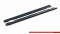 Seitenschweller Ansatz Cup Leisten V.4 passend für Hyundai I30 N Mk3 / Mk3 FL Hatchback/ Fastback schwarz Hochglanz