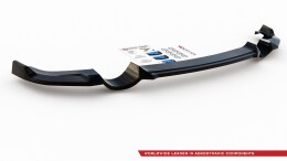 Mittlerer Cup Diffusor Heck Ansatz passend für Hyundai I30 N Mk3 Hatchback schwarz Hochglanz