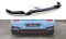 Mittlerer Cup Diffusor Heck Ansatz passend für Hyundai I30 N Mk3 Hatchback schwarz Hochglanz