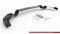 Mittlerer Cup Diffusor Heck Ansatz passend für Hyundai I30 N Mk3 Hatchback schwarz Hochglanz