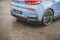 Heck Ansatz Flaps Diffusor V.3 passend für Hyundai I30 N Mk3 Hatchback schwarz Hochglanz