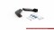 Heck Ansatz Flaps Diffusor V.3 passend für Hyundai I30 N Mk3 Hatchback schwarz Hochglanz