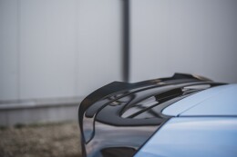 Heck Spoiler Aufsatz Abrisskante V.2 für Hyundai I30 N Mk3 / Mk3 FL Hatchback schwarz Hochglanz