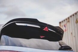 Heck Spoiler Aufsatz Abrisskante V.2 für Hyundai I30 N Mk3 / Mk3 FL Hatchback schwarz Hochglanz