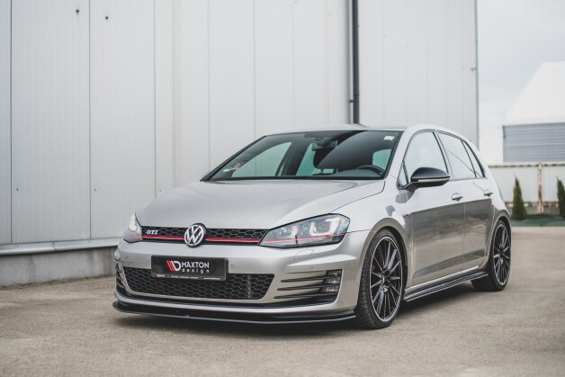 Street Pro Spoilerlippe Front Ansatz passend für VW Golf 7 GTI ROT