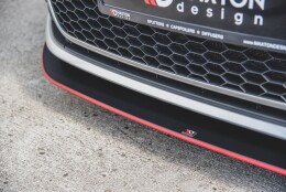 Street Pro Cup Spoilerlippe Front Ansatz passend für VW Golf 7 GTI ROT
