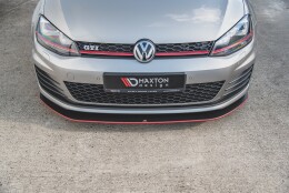 Street Pro Cup Spoilerlippe Front Ansatz passend für VW Golf 7 GTI ROT