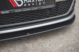 Street Pro Cup Spoilerlippe Front Ansatz passend für VW Golf 7 GTI ROT