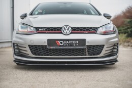 Street Pro Spoilerlippe Front Ansatz passend für VW Golf 7 GTI ROT