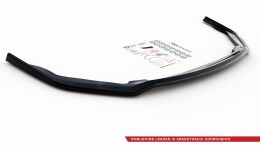 Cup Spoilerlippe Front Ansatz passend für Toyota Corolla XII Limousine schwarz Hochglanz