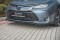 Cup Spoilerlippe Front Ansatz passend für Toyota Corolla XII Limousine schwarz Hochglanz
