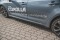 Seitenschweller Ansatz Cup Leisten passend für Toyota Corolla XII Limousine schwarz Hochglanz