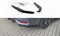 Heck Ansatz Flaps Diffusor passend für Toyota Corolla XII Limousine schwarz Hochglanz