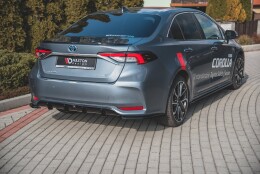 Heck Ansatz Diffusor passend für Toyota Corolla XII...