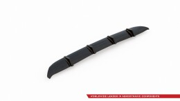 Heck Ansatz Diffusor passend für Toyota Corolla XII Limousine schwarz Hochglanz
