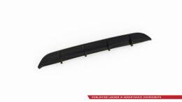 Heck Ansatz Diffusor passend für Toyota Corolla XII Limousine schwarz Hochglanz