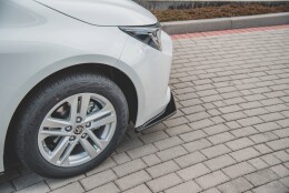 Cup Spoilerlippe Front Ansatz V.1 passend für Toyota Corolla XII Touring Sports/ Hatchback schwarz Hochglanz