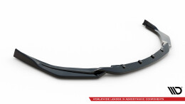 Cup Spoilerlippe Front Ansatz V.2 passend für Toyota Corolla XII Touring Sports/ Hatchback schwarz Hochglanz