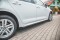 Seitenschweller Ansatz Cup Leisten passend für Toyota Corolla XII Touring Sports schwarz Hochglanz