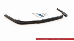 Heck Ansatz Flaps Diffusor passend für Toyota Corolla XII Touring Sports schwarz Hochglanz