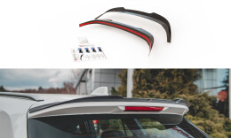 Heck Spoiler Aufsatz Abrisskante passend für Toyota Corolla XII Touring Sports schwarz Hochglanz
