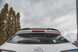 Heck Spoiler Aufsatz Abrisskante passend für Toyota Corolla XII Touring Sports schwarz Hochglanz