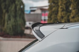 Heck Spoiler Aufsatz Abrisskante passend für Toyota Corolla XII Touring Sports schwarz Hochglanz