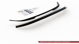 Heck Spoiler Aufsatz Abrisskante passend für Toyota Corolla XII Touring Sports schwarz Hochglanz