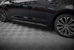 Street+ Seitenschweller Leisten passend für Toyota Corolla XII Hatchback schwarz Hochglanz