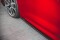 Seitenschweller Ansatz Cup Leisten für Toyota Corolla XII Hatchback Carbon Look