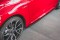 Seitenschweller Ansatz Cup Leisten passend für Toyota Corolla XII Hatchback Carbon Look