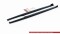 Seitenschweller Ansatz Cup Leisten passend für Toyota Corolla XII Hatchback Carbon Look