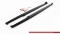 Seitenschweller Ansatz Cup Leisten passend für Toyota Corolla XII Hatchback Carbon Look
