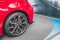 Heck Ansatz Flaps Diffusor passend für Toyota Corolla XII Hatchback schwarz Hochglanz
