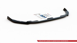 Mittlerer Cup Diffusor Heck Ansatz passend für Toyota Corolla XII Hatchback schwarz Hochglanz