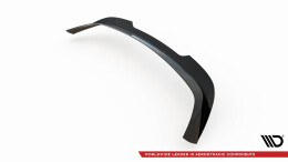Heck Spoiler Aufsatz Abrisskante passend für Toyota Corolla XII Hatchback schwarz Hochglanz