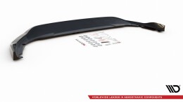 Cup Spoilerlippe Front Ansatz V.2 passend für VW Golf Mk8 schwarz Hochglanz