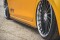 Seitenschweller Ansatz Cup Leisten für V.1 für VW Golf Mk8 schwarz Hochglanz