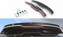Heck Spoiler Aufsatz Abrisskante V.2 passend für Audi RS3 8V / 8V FL Sportback schwarz Hochglanz