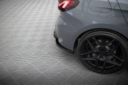 Heck Ansatz Flaps Diffusor V.3 passend für BMW 1er F40 M-Paket/ M135i schwarz Hochglanz
