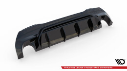 Heck Ansatz Diffusor V.1 passend für BMW 1er F40 M-Paket/ M135i schwarz Hochglanz